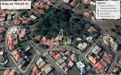 Lote/Terreno à venda, 793m² no Jardim Bela Vista, Americana