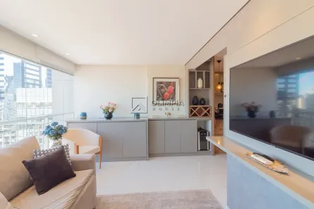 Apartamento com 1 Quarto para alugar, 57m² no Vila Nova Conceição, São Paulo
