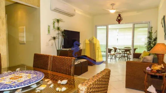 Apartamento com 3 Quartos para alugar, 116m² no Riviera, Bertioga