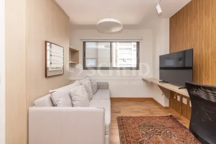Flat com 1 Quarto à venda, 36m² no Moema, São Paulo
