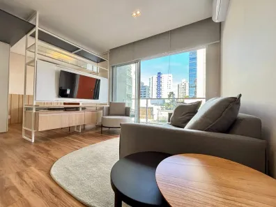 Apartamento com 1 Quarto para alugar, 38m² no Cambuí, Campinas