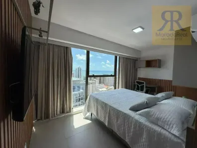 Apartamento com 1 Quarto para alugar, 31m² no Boa Viagem, Recife