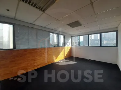 Sala Comercial para alugar, 90m² no Cidade Monções, São Paulo