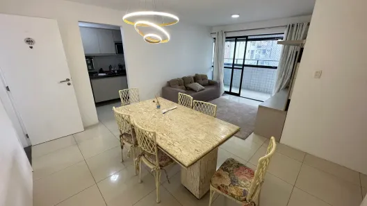 Apartamento com 3 Quartos para alugar, 98m² no Ponta D'Areia, São Luís