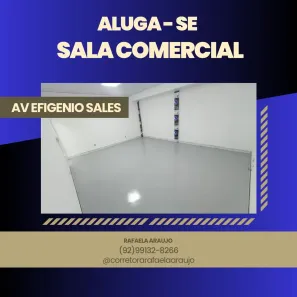 Sala Comercial para alugar, 34m² no Parque 10 de Novembro, Manaus