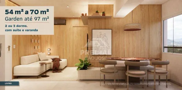Apartamento com 2 Quartos à venda, 55m² no Jardim Sul, São José dos Campos