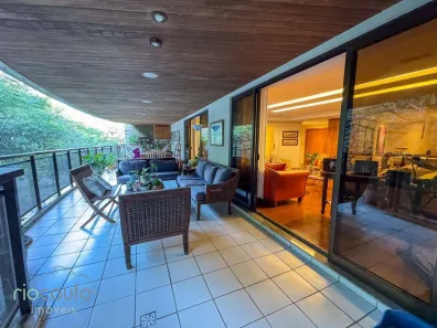 Apartamento com 4 Quartos para alugar, 370m² no Jardim Botânico, Rio de Janeiro