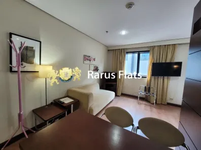 Flat com 1 Quarto para alugar, 28m² no Chácara Santo Antônio (Zona Sul), São Paulo