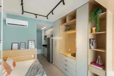 Apartamento com 1 Quarto para alugar, 26m² no Cerqueira César, São Paulo
