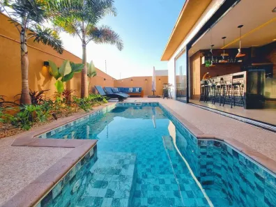 Casa de Condomínio com 3 Quartos à venda, 220m² no Vila do Golf, Ribeirão Preto