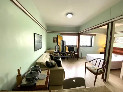 Flat com 1 Quarto para alugar, 38m² no Jardim Paulista, São Paulo
