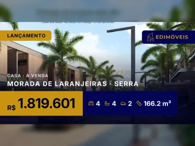 Casa com 4 Quartos à venda, 166m² no Morada de Laranjeiras, Serra