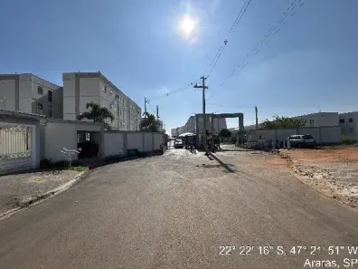 Apartamento com 2 Quartos à venda, 42m² no Jardim Abolição de Lourenço Dias, Araras
