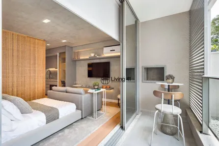 Apartamento com 1 Quarto à venda, 37m² no Campina do Siqueira, Curitiba