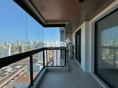 Apartamento com 1 Quarto para alugar, 54m² no Boqueirão, Santos