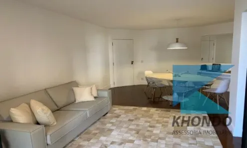 Apartamento com 3 Quartos para alugar, 120m² no Indianópolis, São Paulo
