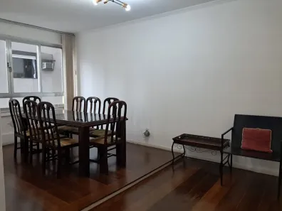 Apartamento com 3 Quartos para alugar, 136m² no Embaré, Santos