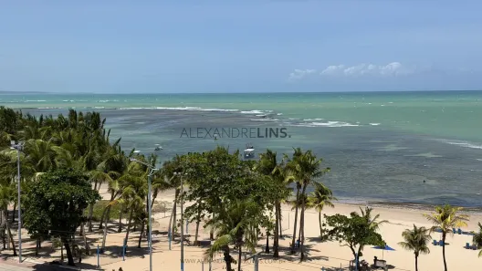 Apartamento com 3 Quartos para alugar, 162m² no Ponta Verde, Maceió