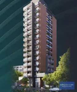 Apartamento com 1 Quarto à venda, 24m² no Brooklin Paulista, São Paulo
