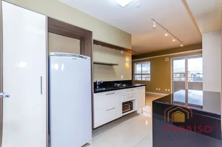 Apartamento com 1 Quarto para alugar, 43m² no Centro, Curitiba