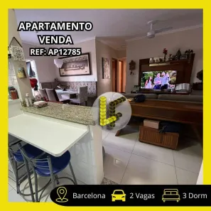 Apartamento com 3 Quartos à venda, 89m² no Barcelona, São Caetano do Sul