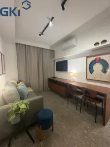 Apartamento com 1 Quarto para alugar, 31m² no Jardim das Acácias, São Paulo