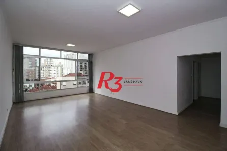 Apartamento com 3 Quartos para alugar, 168m² no Boqueirão, Santos