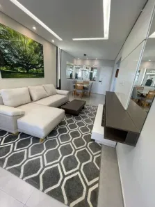 Apartamento com 3 Quartos para alugar, 129m² no Pompéia, Santos