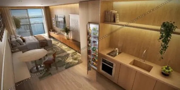 Apartamento com 1 Quarto à venda, 31m² no São José, Recife