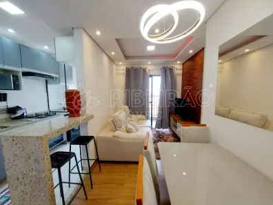 Apartamento com 2 Quartos para alugar, 51m² no Residencial Monterrey, Ribeirão Preto