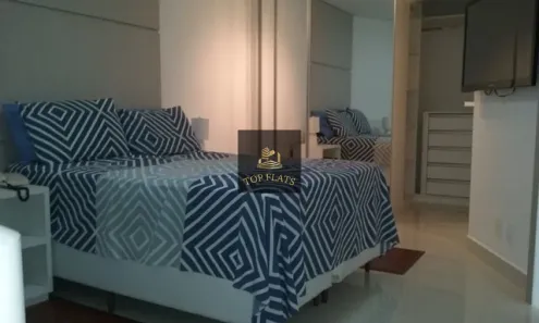 Flat com 1 Quarto para alugar, 46m² no Vila Nova Conceição, São Paulo