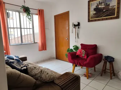 Apartamento com 2 Quartos à venda, 46m² no Itararé, São Vicente