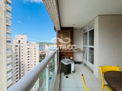 Apartamento com 1 Quarto para alugar, 48m² no Ponta da Praia, Santos