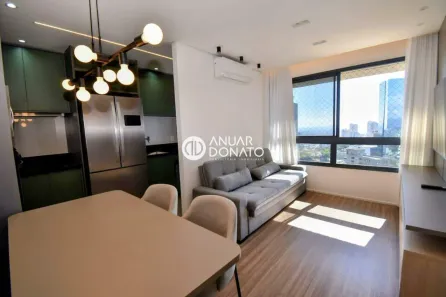 Apartamento com 1 Quarto para alugar, 44m² no Vila da Serra, Nova Lima
