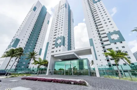 Apartamento com 3 Quartos para alugar, 80m² no Bessa, João Pessoa