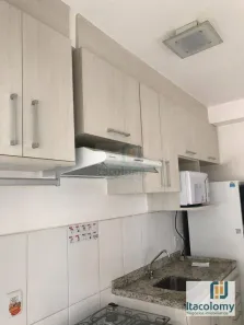 Apartamento com 1 Quarto para alugar, 52m² no Sítio Tamboré Alphaville, Barueri