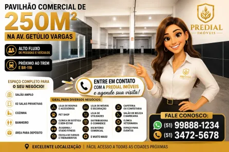 Ponto Comercial para alugar, 230m² no Centro, Canoas