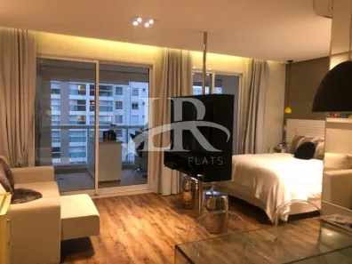 Flat com 1 Quarto para venda ou aluguel, 40m² no Vila Olímpia, São Paulo