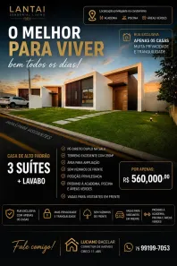 Casa de Condomínio com 3 Quartos à venda, 92m² no Registro, Feira de Santana