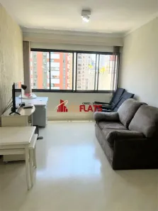 Flat com 1 Quarto para alugar, 45m² no Itaim Bibi, São Paulo
