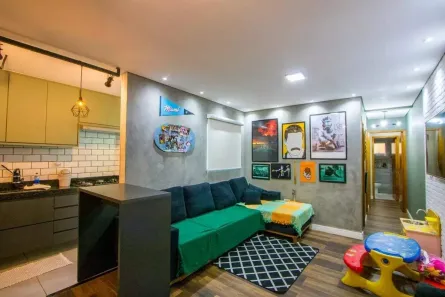 Apartamento com 2 Quartos à venda, 69m² no Campestre, Santo André