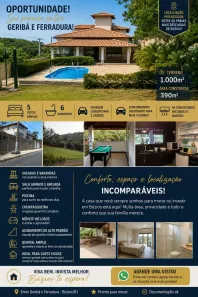 Casa com 4 Quartos à venda, 380m² no Altos de Búzios, Armação dos Búzios