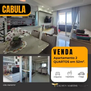 Apartamento com 2 Quartos à venda, 52m² no Cabula VI, Salvador