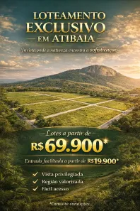 Lote/Terreno à venda, 600m² no Centro, Atibaia