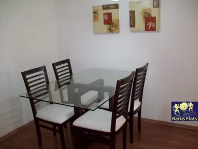 Flat com 1 Quarto para alugar, 47m² no Indianópolis, São Paulo