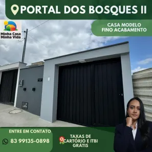 Casa com 2 Quartos à venda, 62m² no Serrotão, Campina Grande