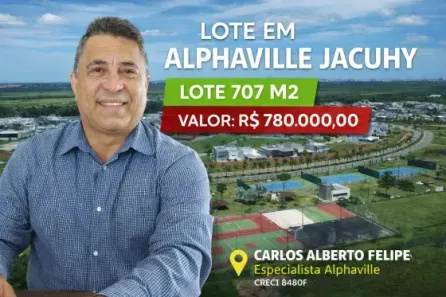 Lote/Terreno à venda, 707m² no Jacuhy, Serra