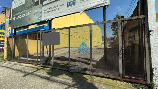 Lote/Terreno para alugar, 468m² no Assunção, São Bernardo do Campo