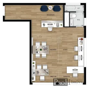Sala Comercial com 1 Quarto à venda, 53m² no Parque da Mooca, São Paulo