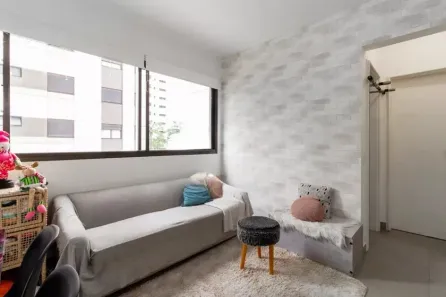 Apartamento com 1 Quarto à venda, 40m² no Indianópolis, São Paulo